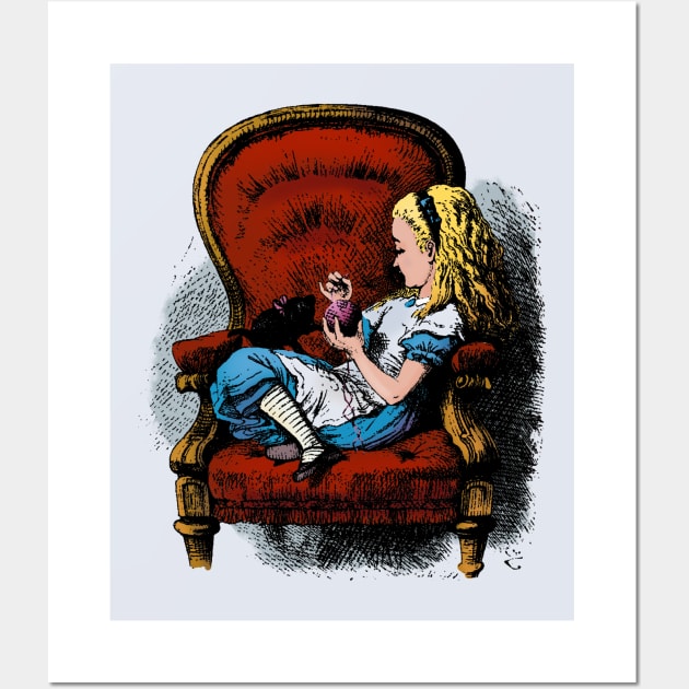 Alice and Dinah Wall Art by MandyE